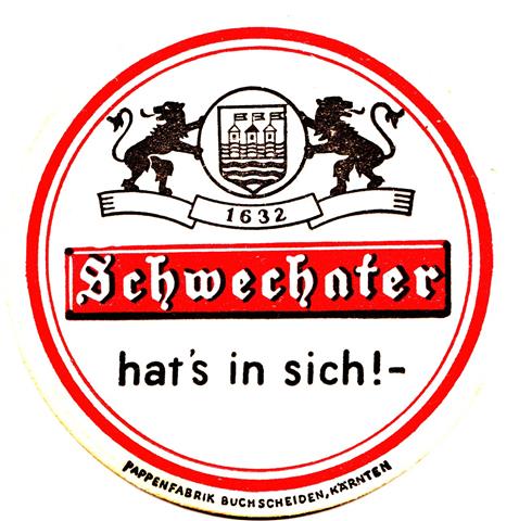 schwechat n-a schwechat rund 2-3a (215-u pappenfabrik-schwarzrot)